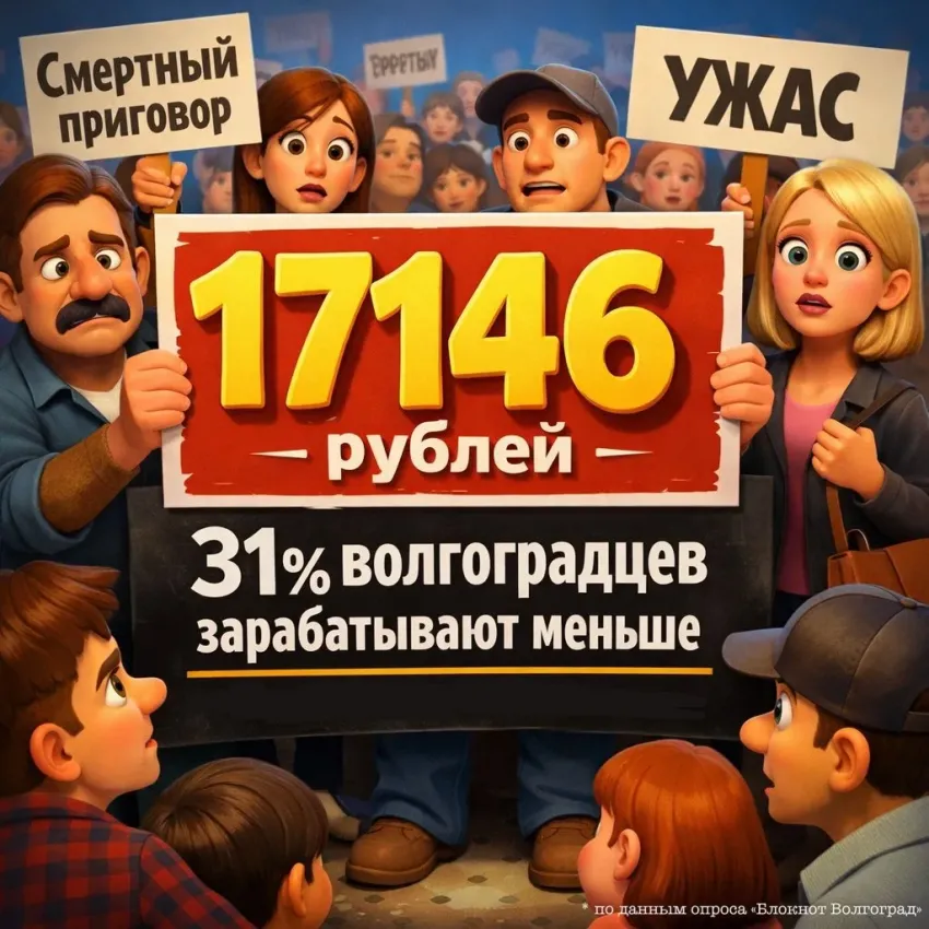 «Смертный приговор»: треть волгоградцев заявили о жизни за чертой бедности