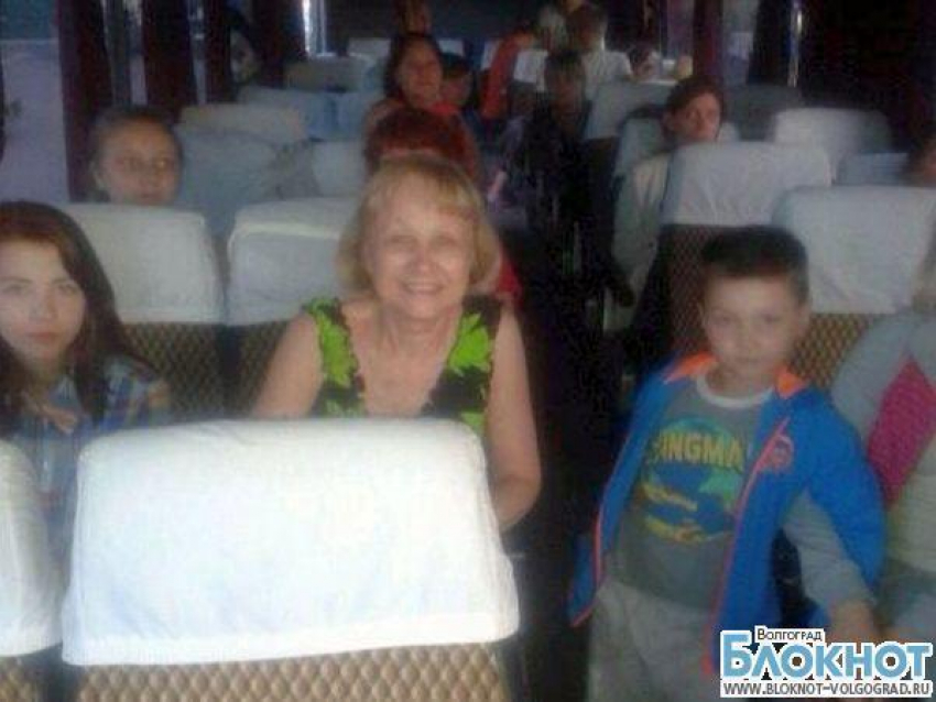 30 детей из Луганска прибыли в Волгоградскую область