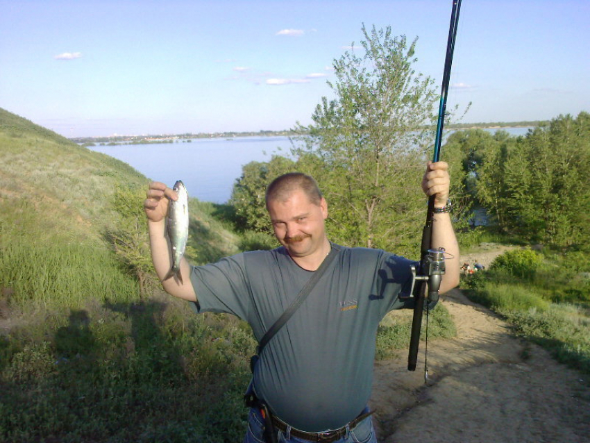 Еще один участник «Удачного улова» - волгоградский рыбак Дмитрий Смирнов