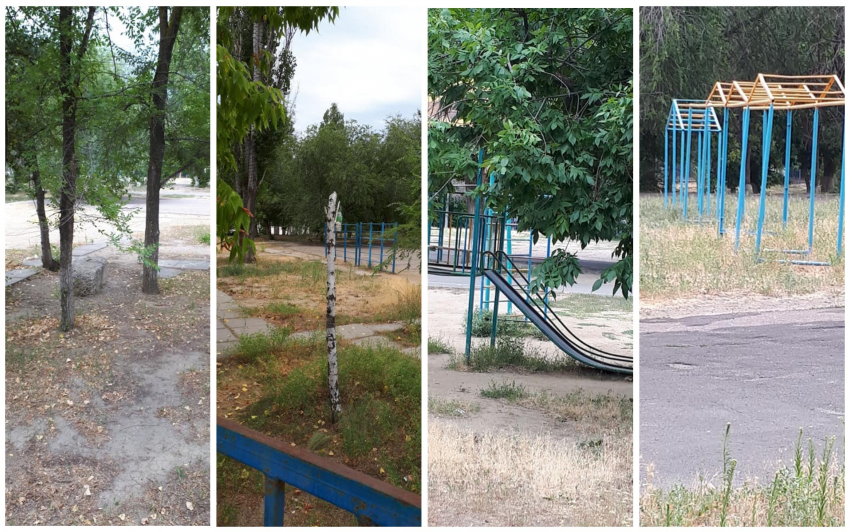 «Отрытый колодец, бетонные блоки, сломанная горка»: общественник описал обычную школу Волгограда