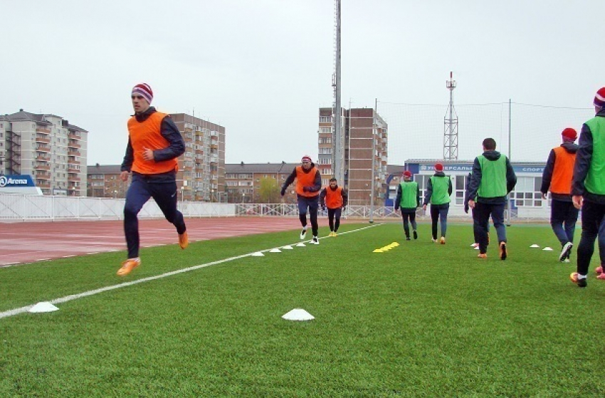 "Ротор-Волгоград» готовится к матчу с командой «Афипс"