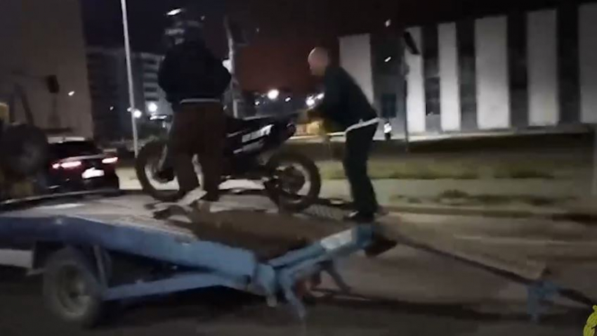 Юных мотоциклистов массово задержали под Волгоградом 