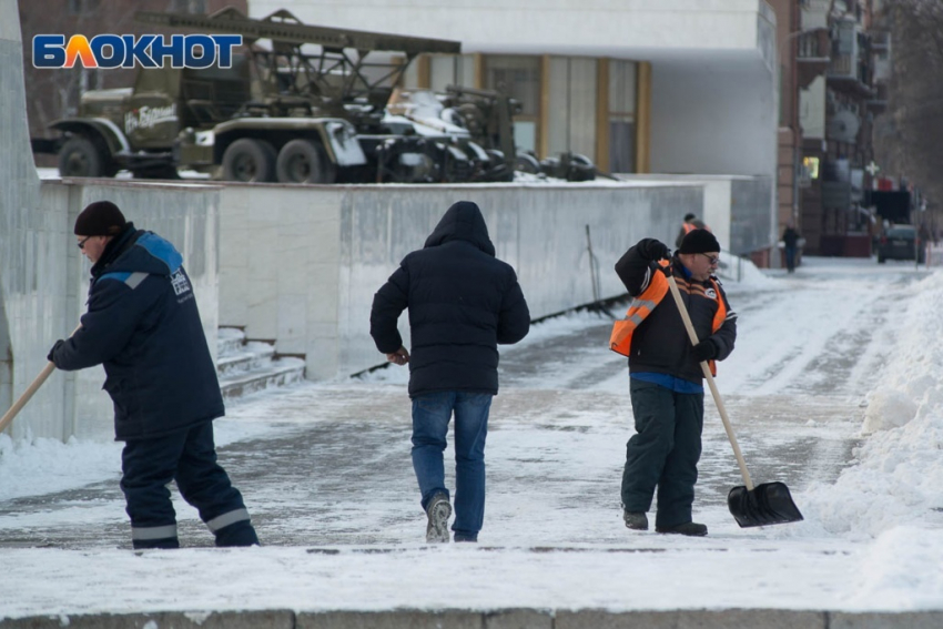 В субботу в Волгограде выпадет снег