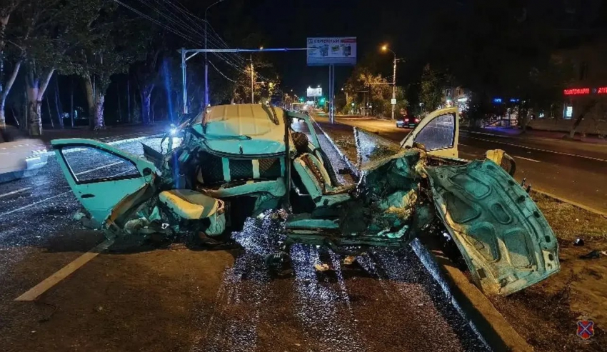 Погибла пара из разорванной «Лада Ларгус» в Волгограде 
