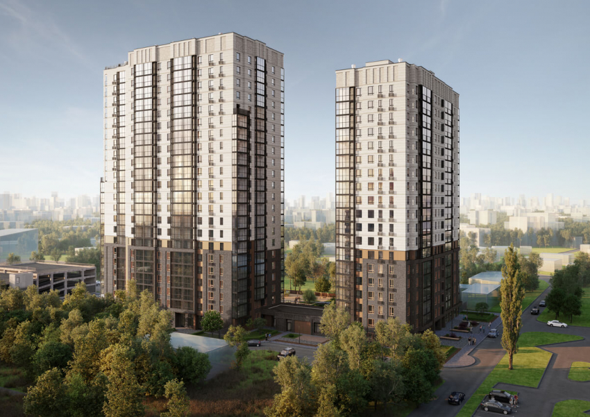 «Синара-Девелопмент» открыла продажи квартир во втором доме ЖК «Крылья Качи»
