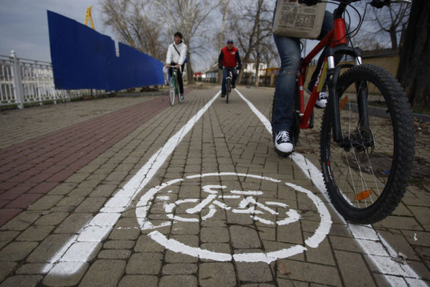 В Волгограде появятся 15 километров велосипедных дорожек