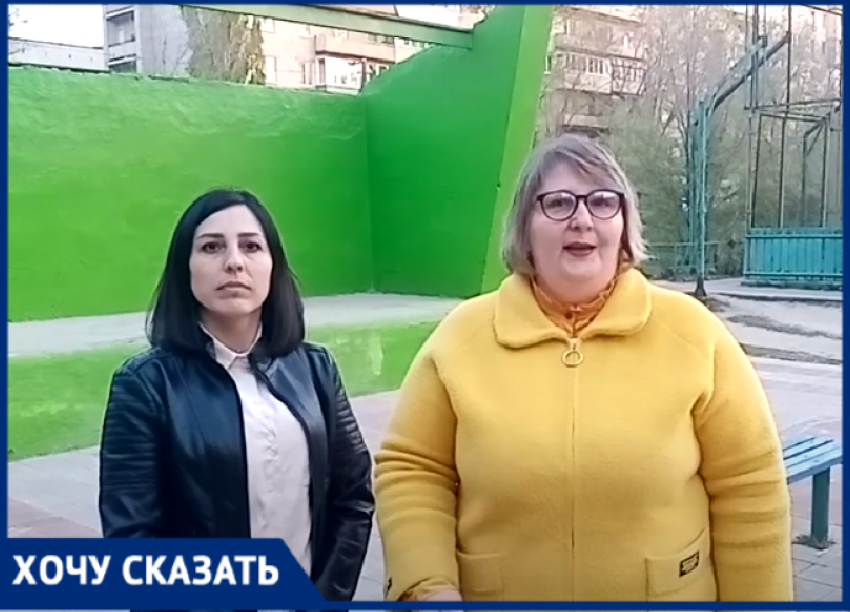 Мультфильмы на большом экране бесплатно показывают во дворе Волгограда