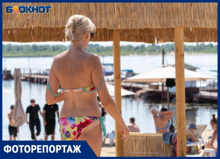 Как выглядит второй официальный пляж в Волгограде: фоторепортаж