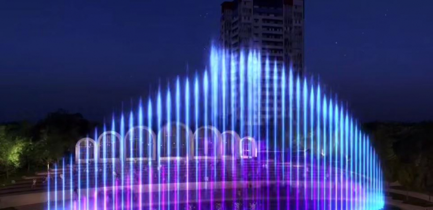 Место под новый фонтан 40-метровой высоты и амфитеатр готовят в центре Волгограда