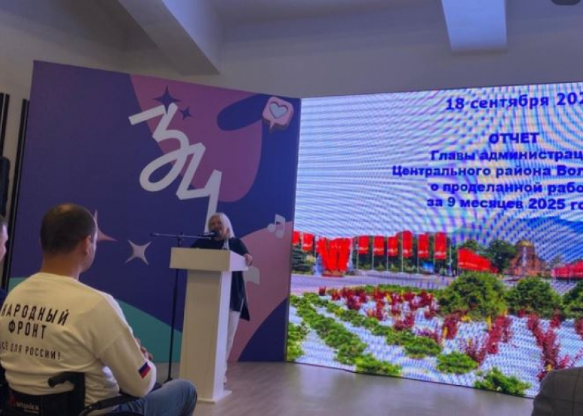 Без случайных людей отчитался перед жителями новый глава Центрального района Волгограда