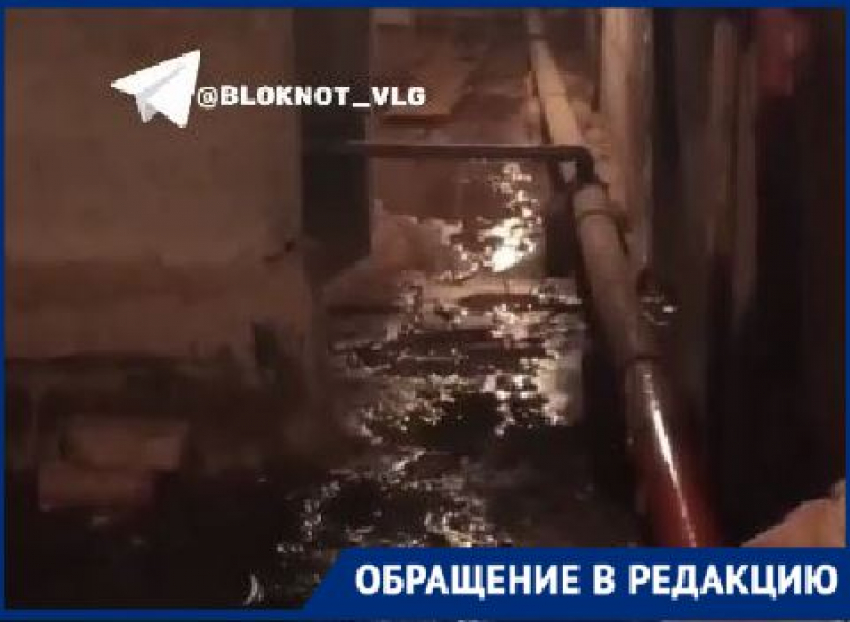 Залитое фекалиями ракетное убежище показала волгоградка