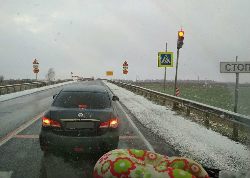 Волгоградцы поздравляют жителей Москвы с первым снегом