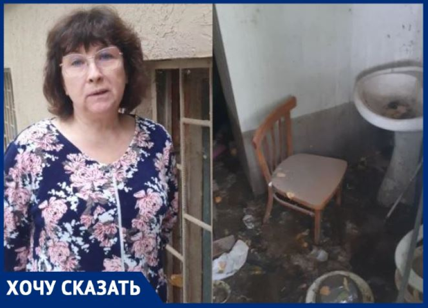  Вода поднимается до 1,5 метров: фекальными стоками заливает подвал в Волгограде 
