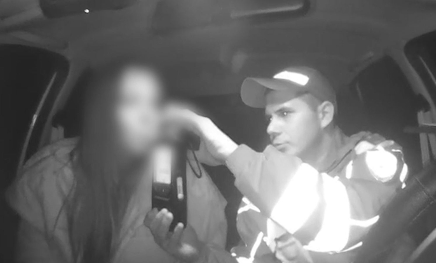 «Шальная императрица» под градусом попалась на угнанном авто под Волгоградом: видео