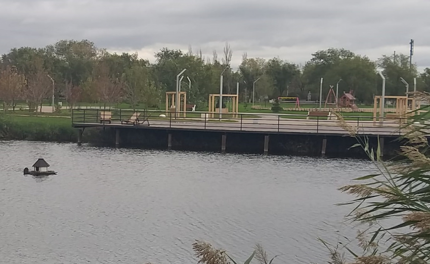 Под Волгоградом завершают обустройство парка за 80 миллионов