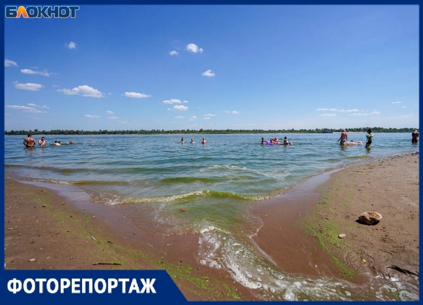 Странное явление замечено на Волге в разгар жары
