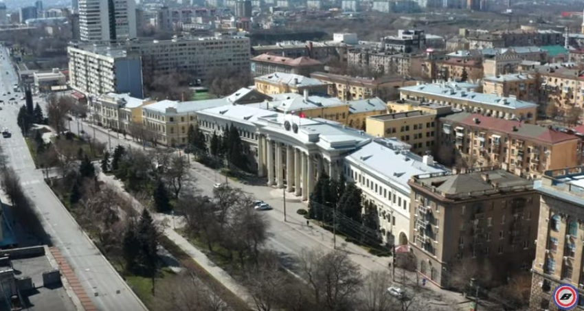 Блогер показал карантин в Волгограде с высоты птичьего полета