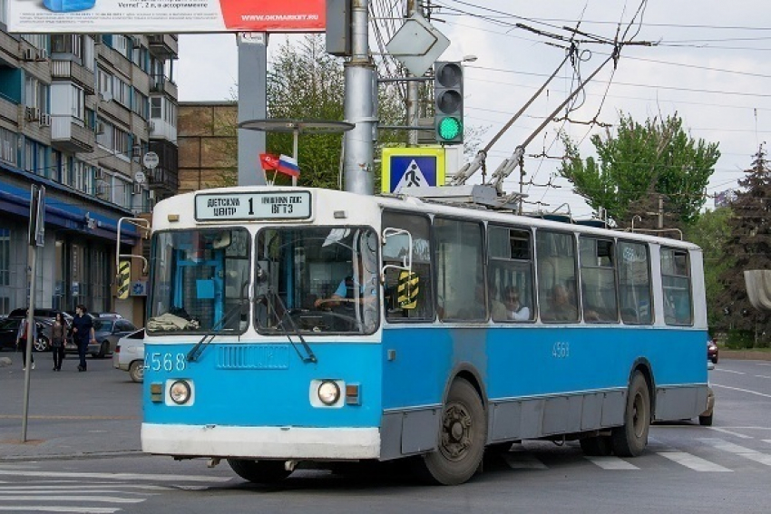 В Волгограде троллейбус №1 изменит маршрут на 5 дней
