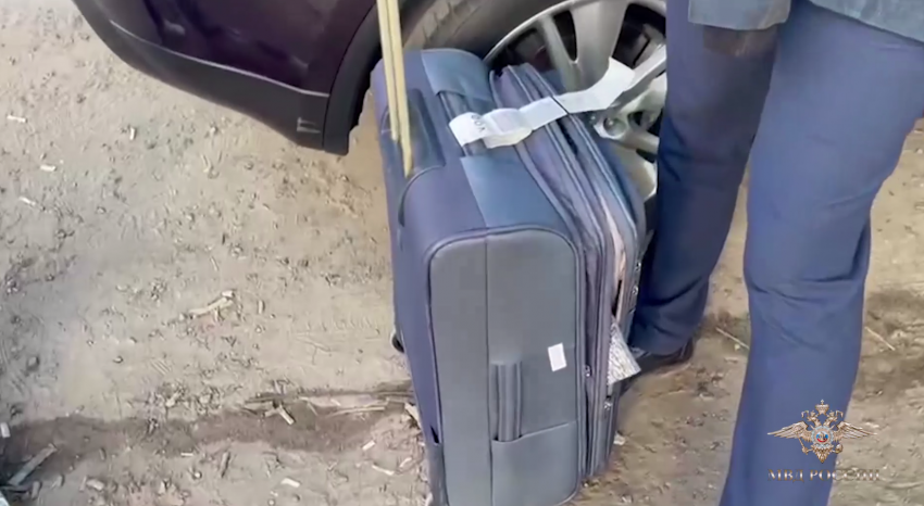 Чемодан черной икры нашли у пассажира из аэропорта Волгограда: задержание сняли на видео