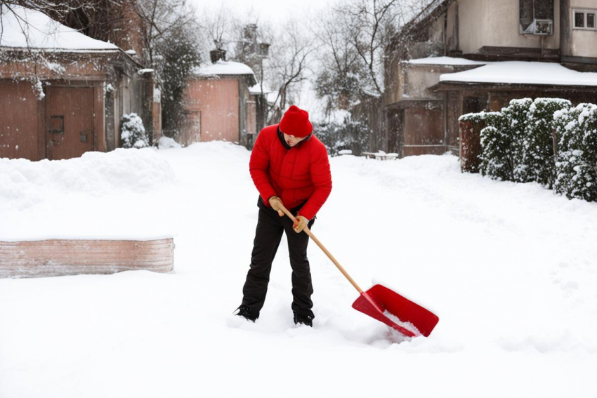 Волгоградец стал героем соцсетей, взяв в руки лопату