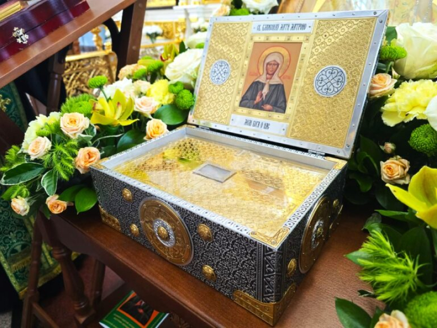 Ковчег с мощами святой Матроны Московской прибудет в Волгоград