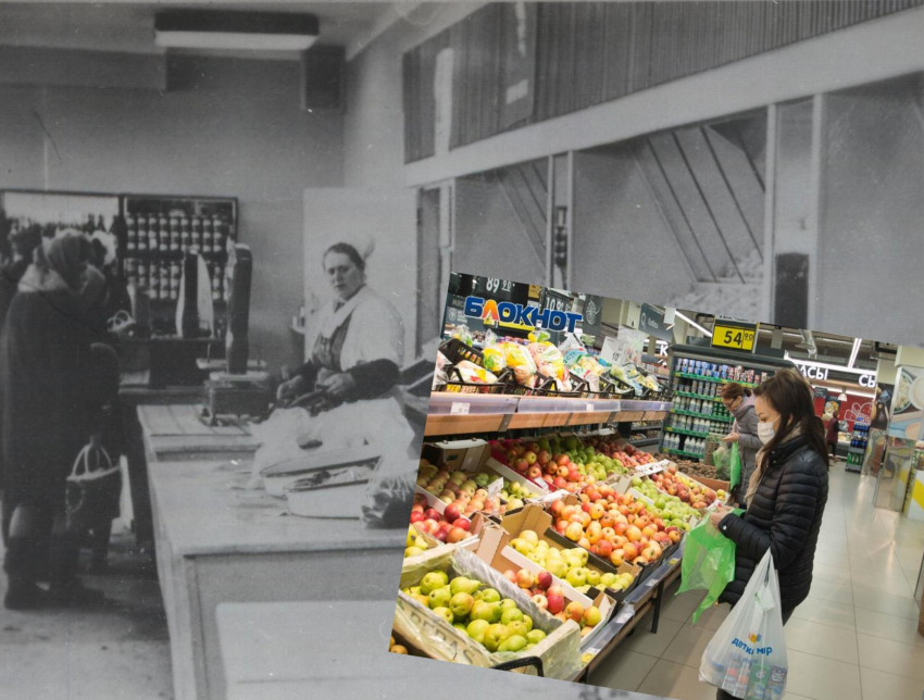 Особенности шопинга по-советски в Волгограде сохранили архивные снимки