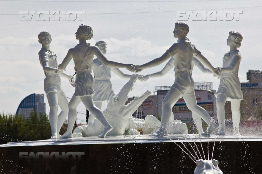 Фонтану «Детский хоровод» в центре Волгограда дали гарантию на три года