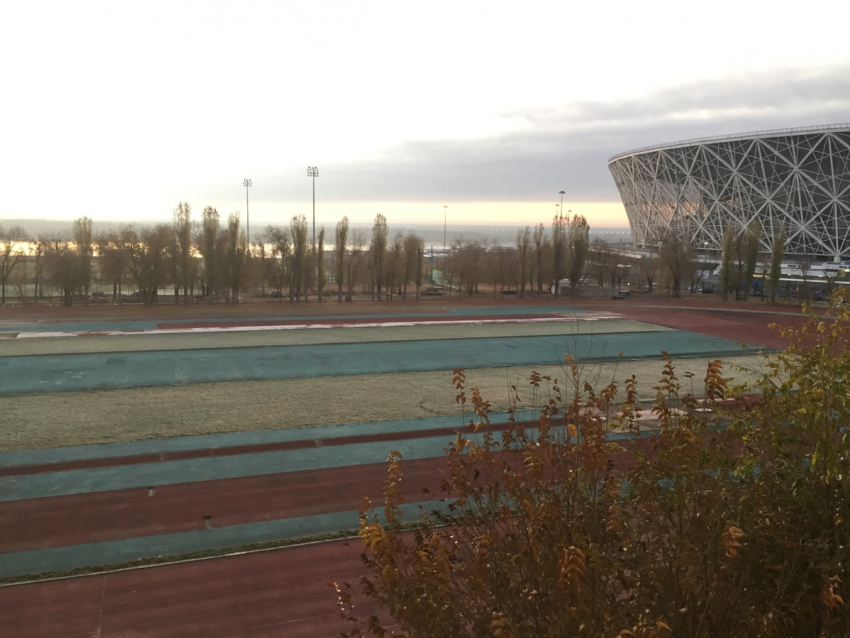 Рядом со стадионом «Волгоград Арена» началась большая стройка