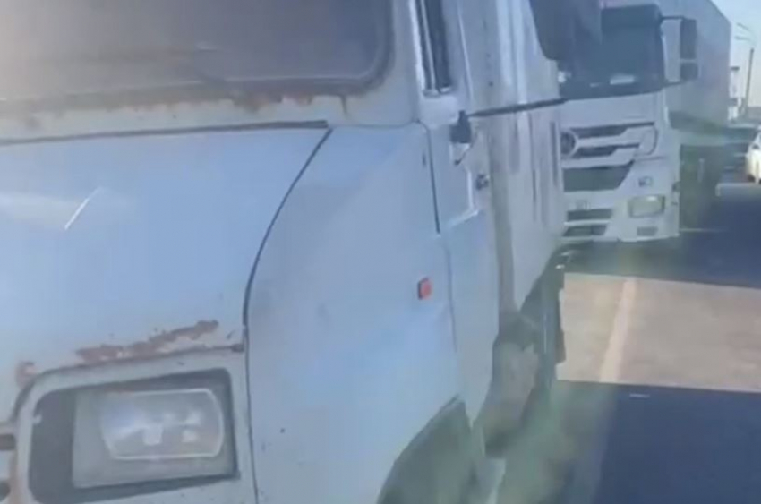 На въезде в Волгоград остановили грузовик с веществом для взрывчатки