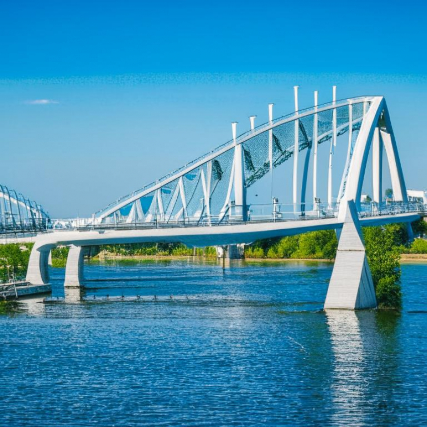 На мосту через Волгу вводят ограничение скорости