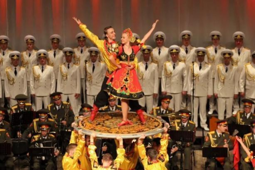 В Волгограде дадут концерт артисты нового состава военного ансамбля