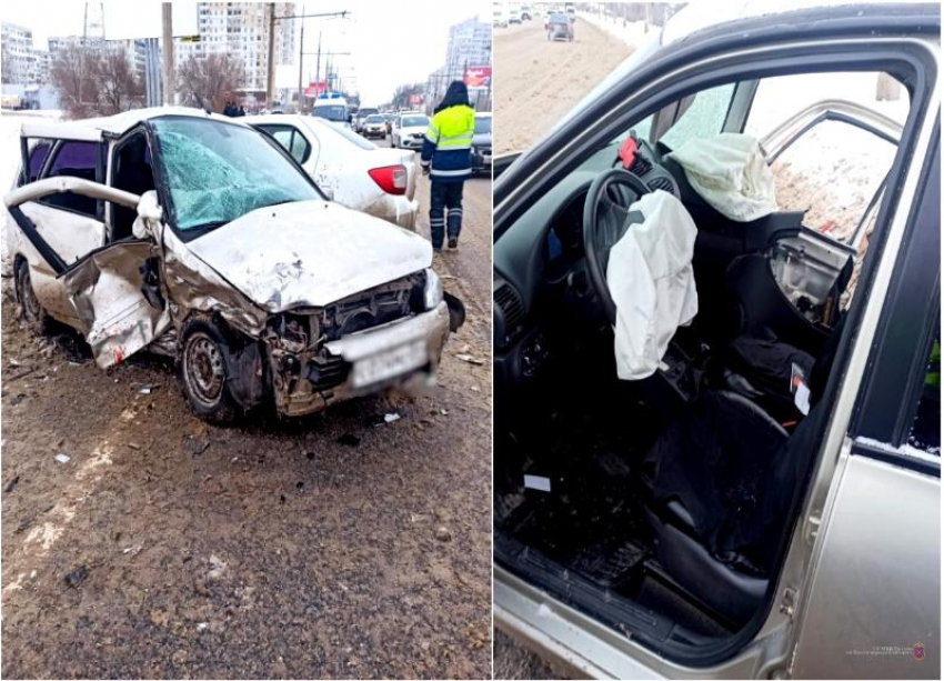 Аварию с четырьмя пострадавшими устроил водитель Lada в Волгограде