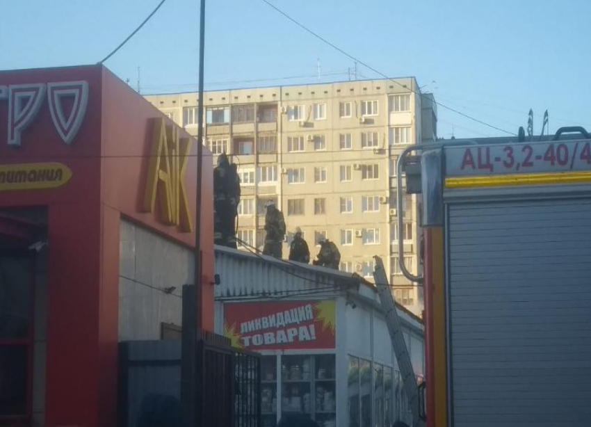 Стала известна причина пожара на рынке «Олимпия» в Волгограде