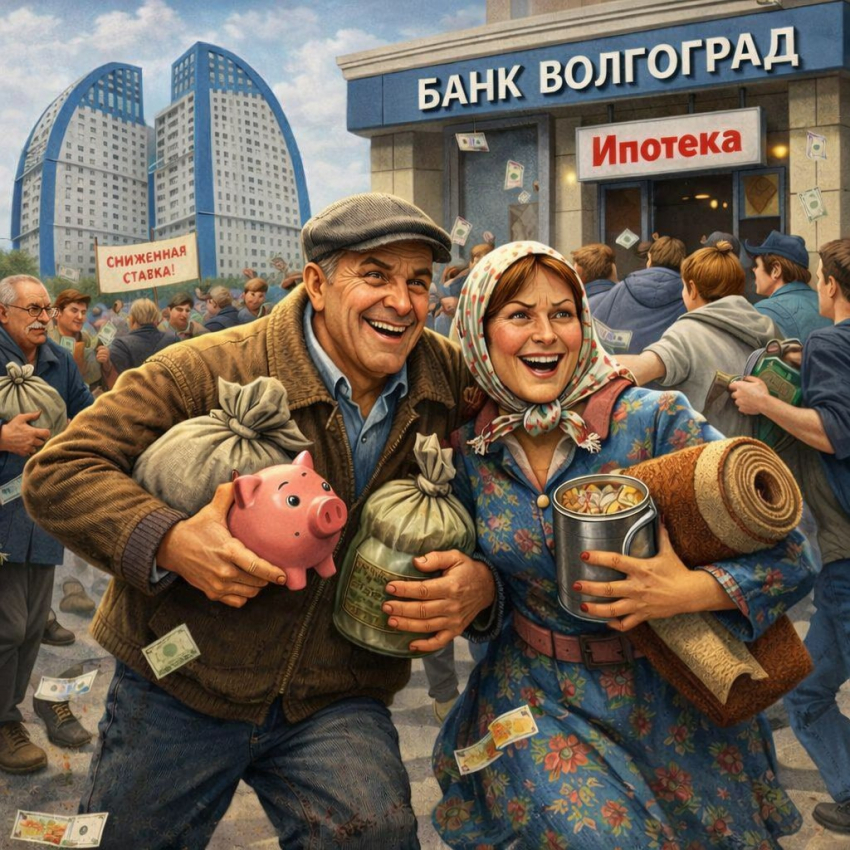  Банк России проверил счета всех волгоградцев: бережливые рванули за ипотекой