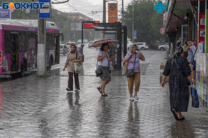 Двухдневный тропический шторм обрушится на Волгоградскую область