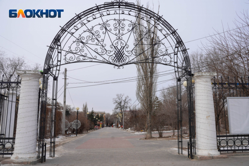 В Волгограде Комсомольский сад благоустроят почти за 70 млн рублей