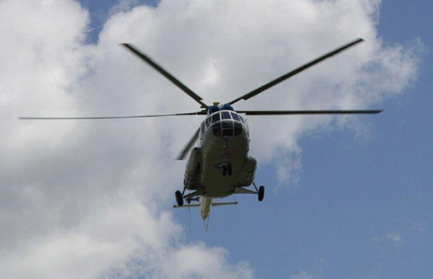 Вертолет Ми-8 направили на тушение пожара в Волгоградской области