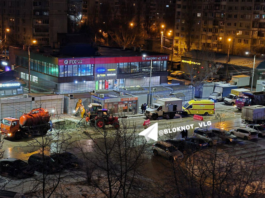 Второй прорыв за сутки оставит часть Волгограда без воды