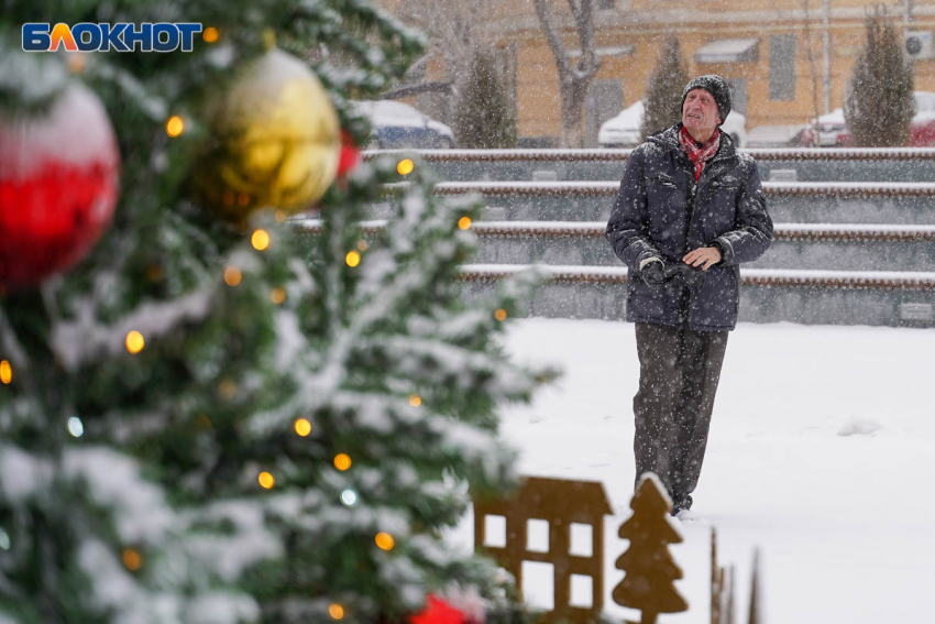 В Волгограде синоптики назвали продолжительность снегопада