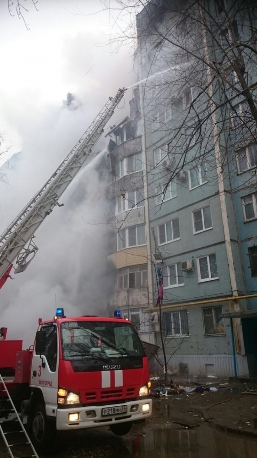 Очевидцы взрыва подъезда в Волгограде: из окон выпрыгивали люди