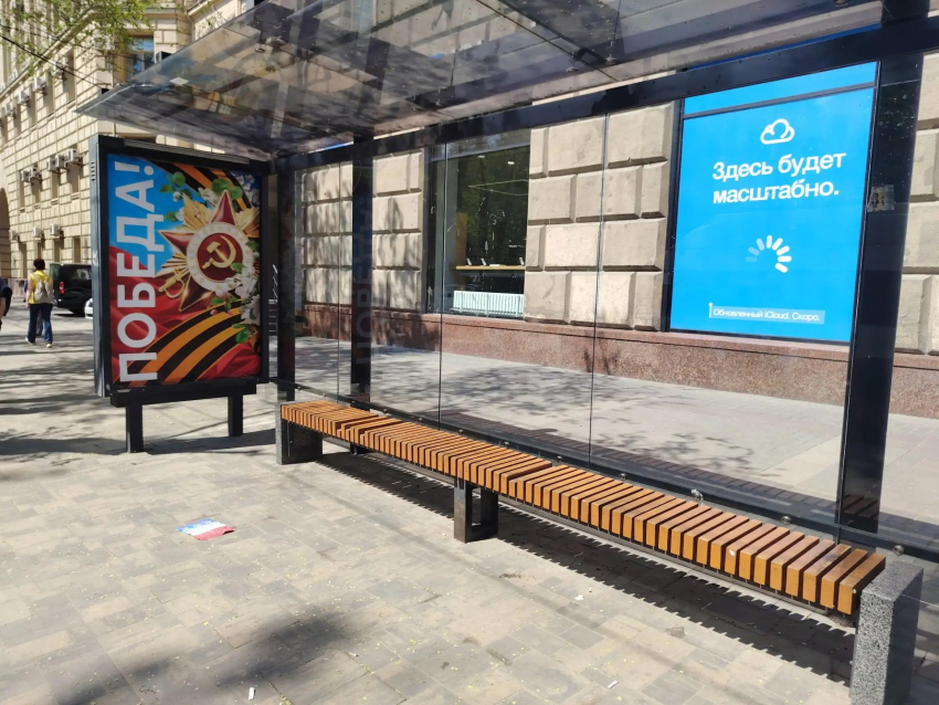 Партию новых остановок с подсветкой закупают для юга Волгограда