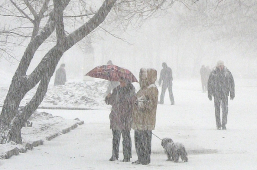 МЧС: В Волгограде ожидается сильный снег, метель и ветер до 20м/с