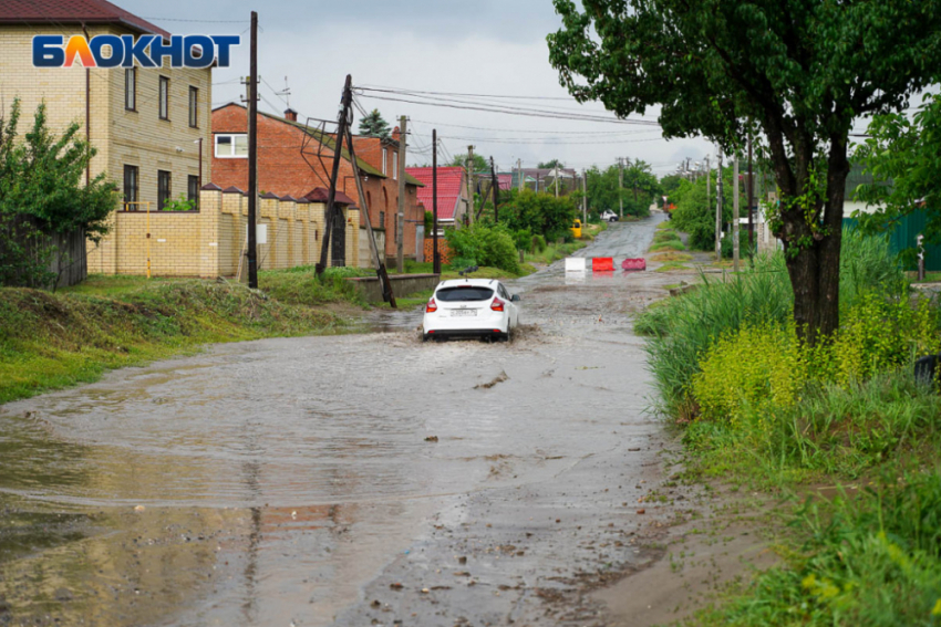 Волгоград останется под властью дождя до конца рабочей недели