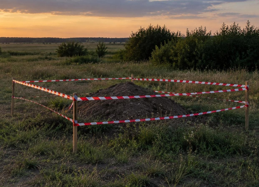 Бомбу нашли в лесопосадке под Волгоградом 