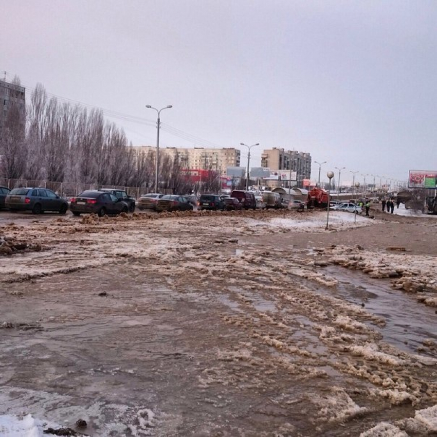 В дома Дзержинского района Волгограда вода поступит только 23 января