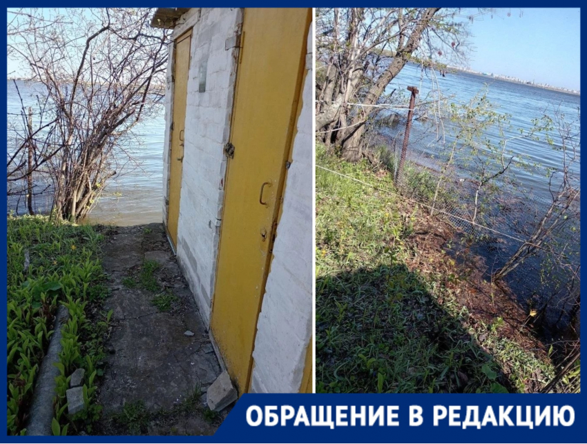 Волгоградские Мальдивы готовят для Волги фекальные подарки: сортиры висят над обрывом