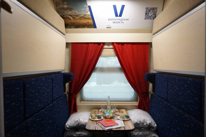 Фирменный поезд с ярким тематическим оформлением запустят из Волгограда в Москву