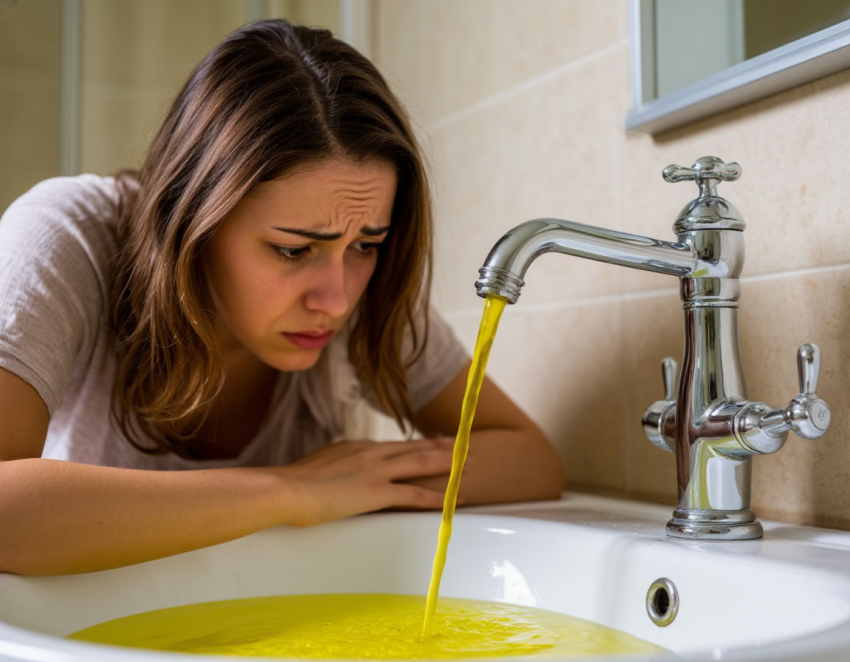 «Идет только холодная, желтая»: что творится с водой в многострадальном Красноармейском районе Волгограда 