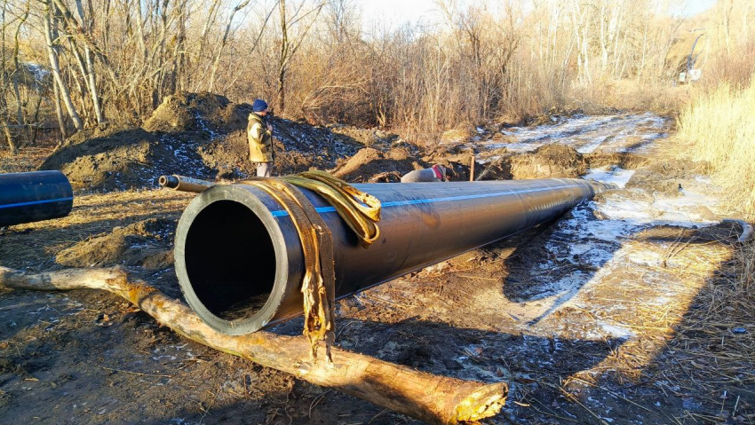 «Концессии водоснабжения» реконструируют канализационный коллектор в русле Мокрой Мечетки