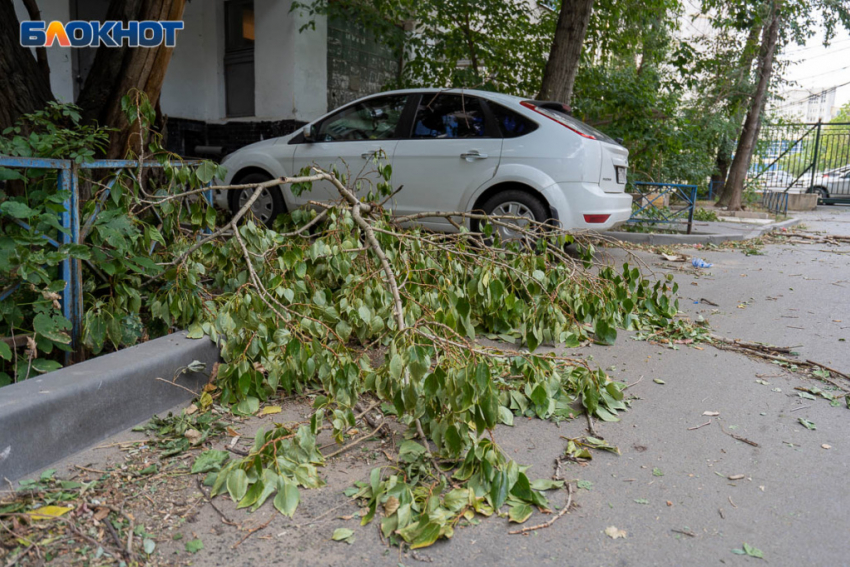 МЧС предупреждает о сильном шторме с ливнями и градом в Волгоградской области